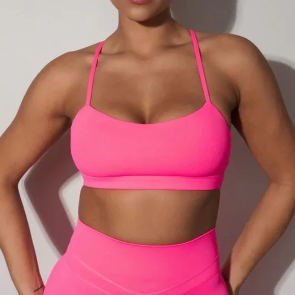 Vitality Pulse Mini Bra - Neon Pink - Picture 1 of 4